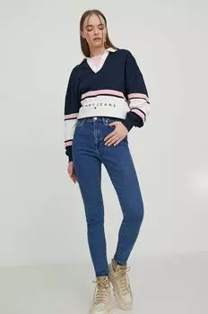 Джинсы Сильвия Tommy Jeans, синий