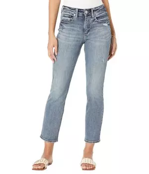 Джинсы Silver Jeans Co., Avery Straight Crop L44936ECF221