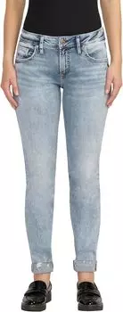 Джинсы Silver Jeans Co. Boyfriend Mid Rise Slim Leg Jeans L27170CVS244, индиго