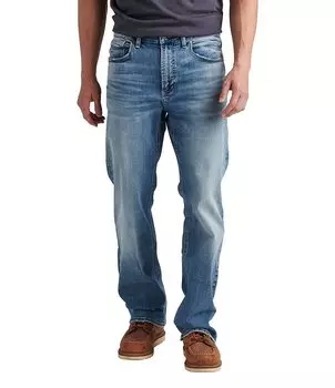 Джинсы Silver Jeans Co. Craig Easy-Fit Bootcut из денима, синий