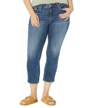 Джинсы Silver Jeans Co., Plus Size Suki Capris W43916SCV389