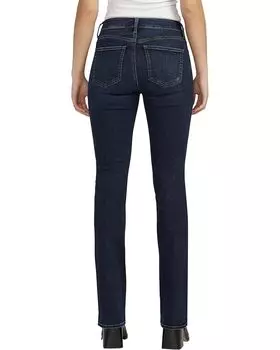 Джинсы Silver Jeans Co. Suki Mid Rise Curvy Fit Slim Bootcut Jeans L93639EDB499, индиго