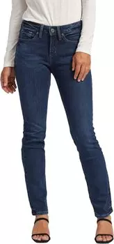 Джинсы Silver Jeans Co. Suki Mid-Rise Straight Leg Jeans L93413COO453, индиго