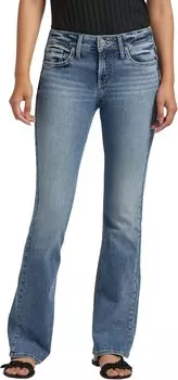 Джинсы Silver Jeans Co. Suki Mid-Rise Bootcut Jeans L93719EKC297, цвет Indigo