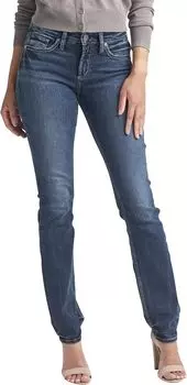 Джинсы Silver Jeans Co. Suki Straight Jeans L93413EDB359, индиго
