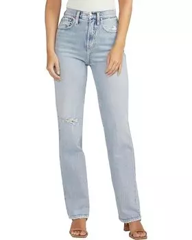 Джинсы Silver Jeans Co. Suki Trouser L93910ECF265, цвет Indigo