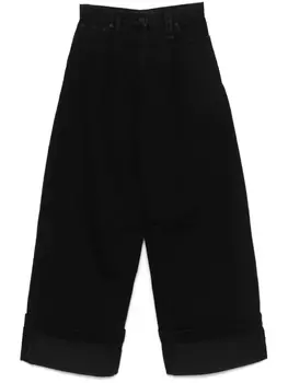 Джинсы Simone Rocha Puddle, черный