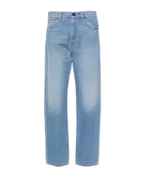 Джинсы синего цвета с пятью карманами. Max Mara, синий