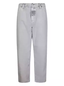 Джинсы Single Knee CARHARTT WIP, серый