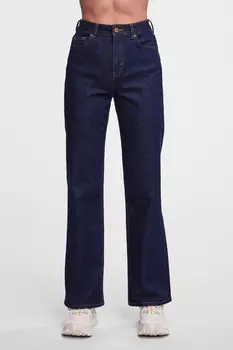 Джинсы - Синие - Прямые PIECES, синий