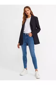 Джинсы - Синие - Скинни Dilvin, синий