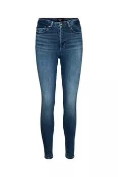 Джинсы - Синие - Тонкие Vero Moda, синий