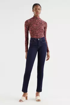 Джинсы - Синий - Бойфренд Levi's, синий