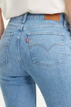 Джинсы - Синий - Бойфренд Levi's, синий