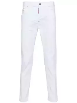 Джинсы Skater кроя слим DSQUARED2, белый