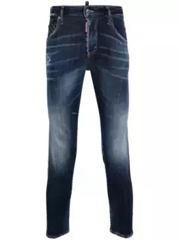 Джинсы Skater кроя слим DSQUARED2, синий