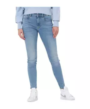 Джинсы скинни 3301 светлые G-Star, синий