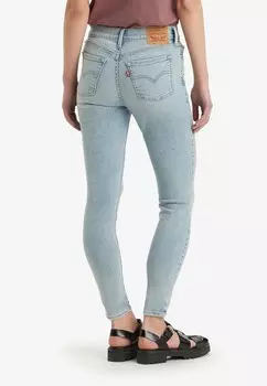 Джинсы скинни 710™ SUPER SKINNY Levi's, светло-голубой деним