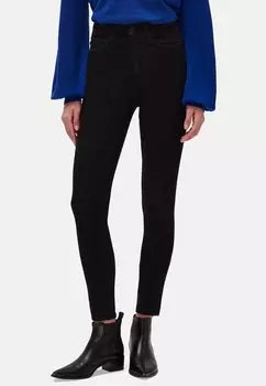 Джинсы скинни 7 for all mankind, черный