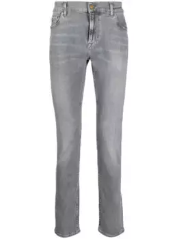 Джинсы скинни 7 For All Mankind, серый