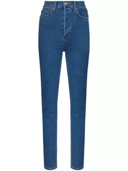 Джинсы скинни '90s Ultra High RE/DONE, синий