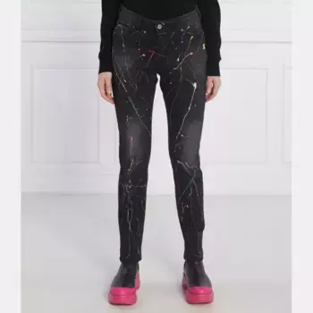 Джинсы скинни Actitude_Twinset, черный