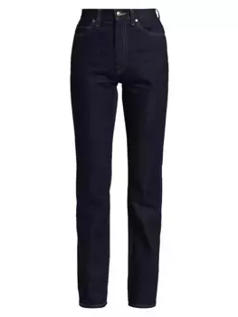 Джинсы скинни Agnes Ulla Johnson, цвет tigris rigid wash