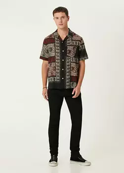 Джинсы скинни Allsaints, черный