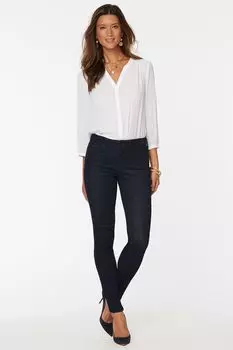 Джинсы скинни Ami NYDJ, синий