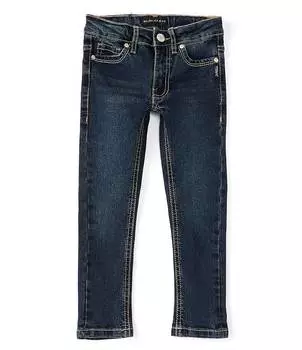 Джинсы скинни Amy Little Girls 4T-6X Silver Jeans Co., синий
