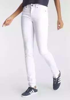 Джинсы скинни Arizona "Shaping", завышенная талия, белый