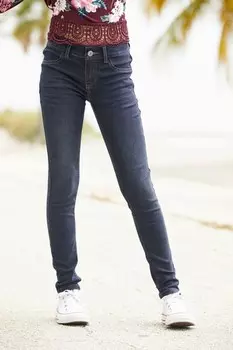 Джинсы скинни Arizona, темно-синий