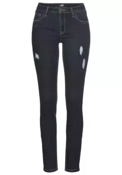 Джинсы скинни Arizona "Ultra-Stretch", средняя талия, цвет Rinsed