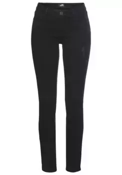 Джинсы скинни Arizona "Ultra-Stretch", средняя талия, черный