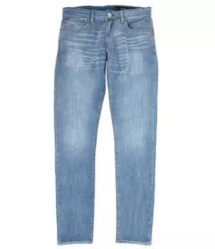Джинсы скинни Armani Exchange из эластичного денима, синий