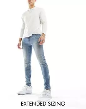 Джинсы скинни ASOS средней стирки