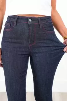 Джинсы скинни Be Mine синего цвета Judy Blue