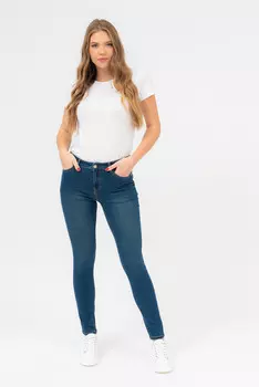 Джинсы скинни Budmil, серый/синий