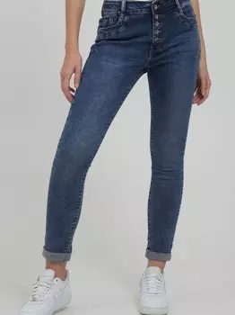 Джинсы скинни bykaily B.Young, синий