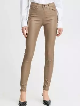 Джинсы скинни bykato B.Young, коричневый