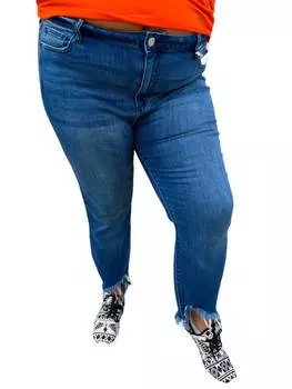 Джинсы-скинни Cello средней посадки с вырезами и потертостями в стиле Ashley