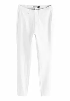 Джинсы скинни CROPPED PETITE Next, молочный