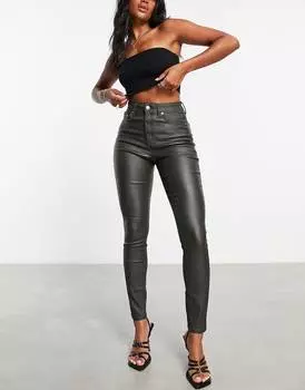 Джинсы скинни цвета хаки ASOS DESIGN Ultimate