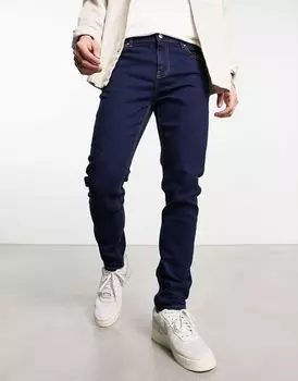Джинсы скинни цвета индиго ASOS DESIGN