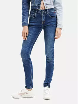Джинсы скинни Desigual, синий