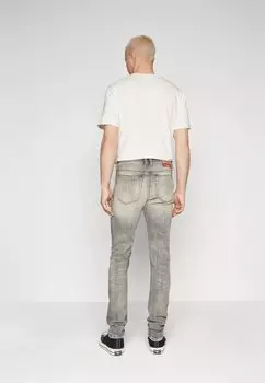 Джинсы скинни Diesel, черный деним