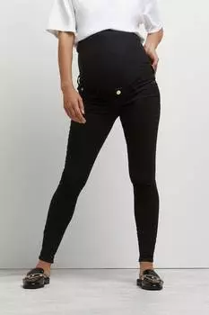 Джинсы скинни для беременных Molly с завышенной талией River Island, черный
