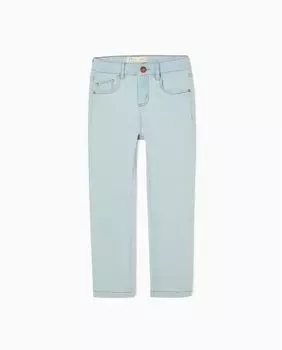 Джинсы скинни для девочки с регулируемой талией Zippy, синий