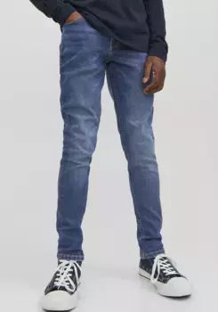 Джинсы скинни для подростков Jack & Jones "JJILIAM JJORIGINAL MF 070 NOOS JNR" Jack & Jones Junior, синий