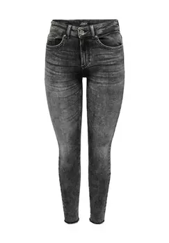 Джинсы скинни для женщин ONLY, цвет 179679 Dark Grey